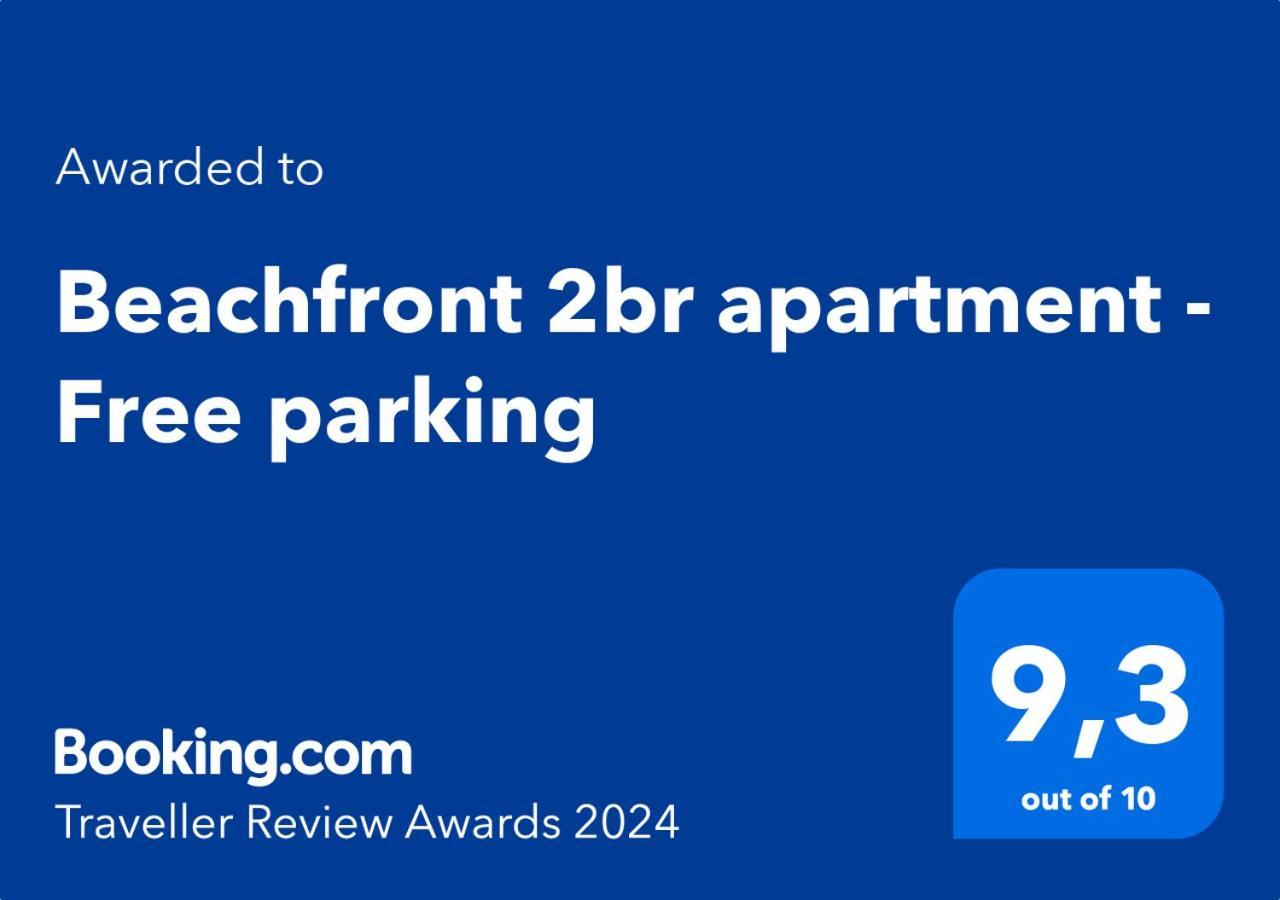 Beachfront 2Br Apartment - Free Parking 利瓦迪奥 外观 照片